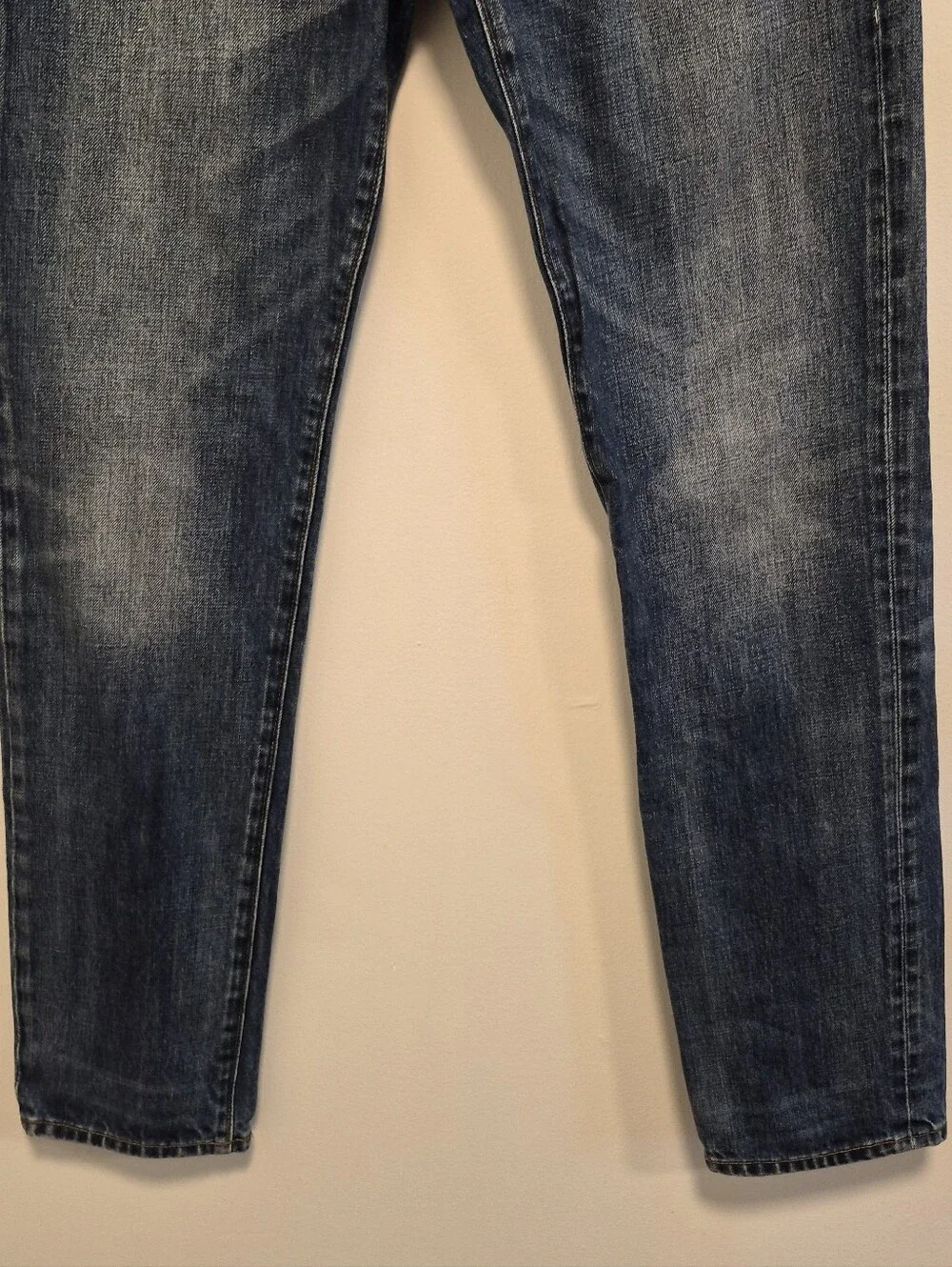 J.Crew 770 Straight Jeans Kaihara Japanese Denim Blue Dark Wash Men's Sz 29x32